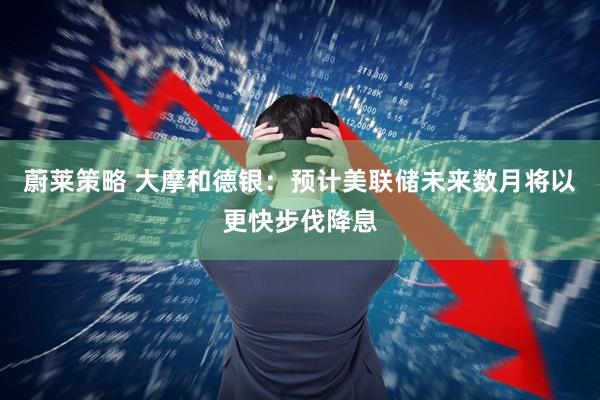 蔚莱策略 大摩和德银：预计美联储未来数月将以更快步伐降息