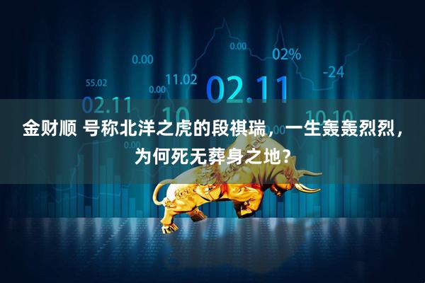 金财顺 号称北洋之虎的段祺瑞，一生轰轰烈烈，为何死无葬身之地？