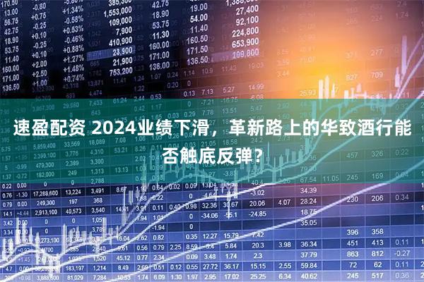 速盈配资 2024业绩下滑，革新路上的华致酒行能否触底反弹？