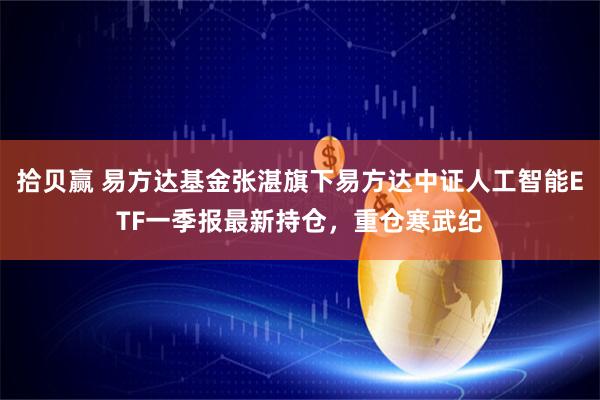 拾贝赢 易方达基金张湛旗下易方达中证人工智能ETF一季报最新持仓，重仓寒武纪